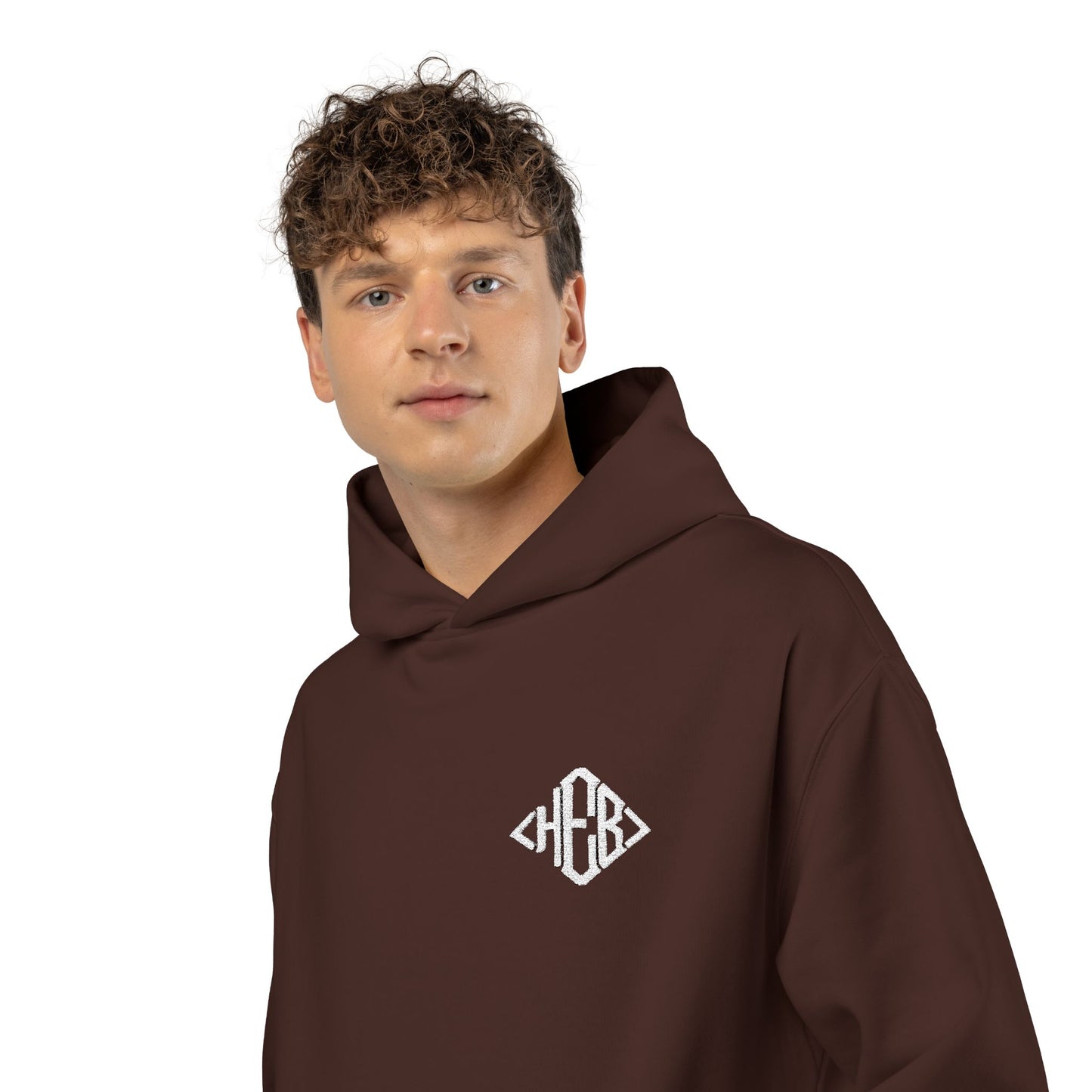 Hebrews 01-02 Designer AS Colour Embroidered Relaxed Unisex Hoodie (9 colors)