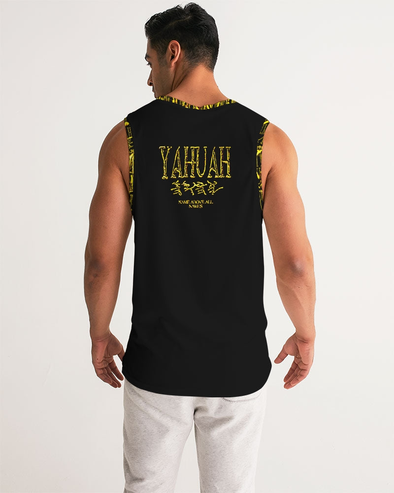 Yahuah-Name Above All Names 01-02 Men's Designer Sports Tank Top