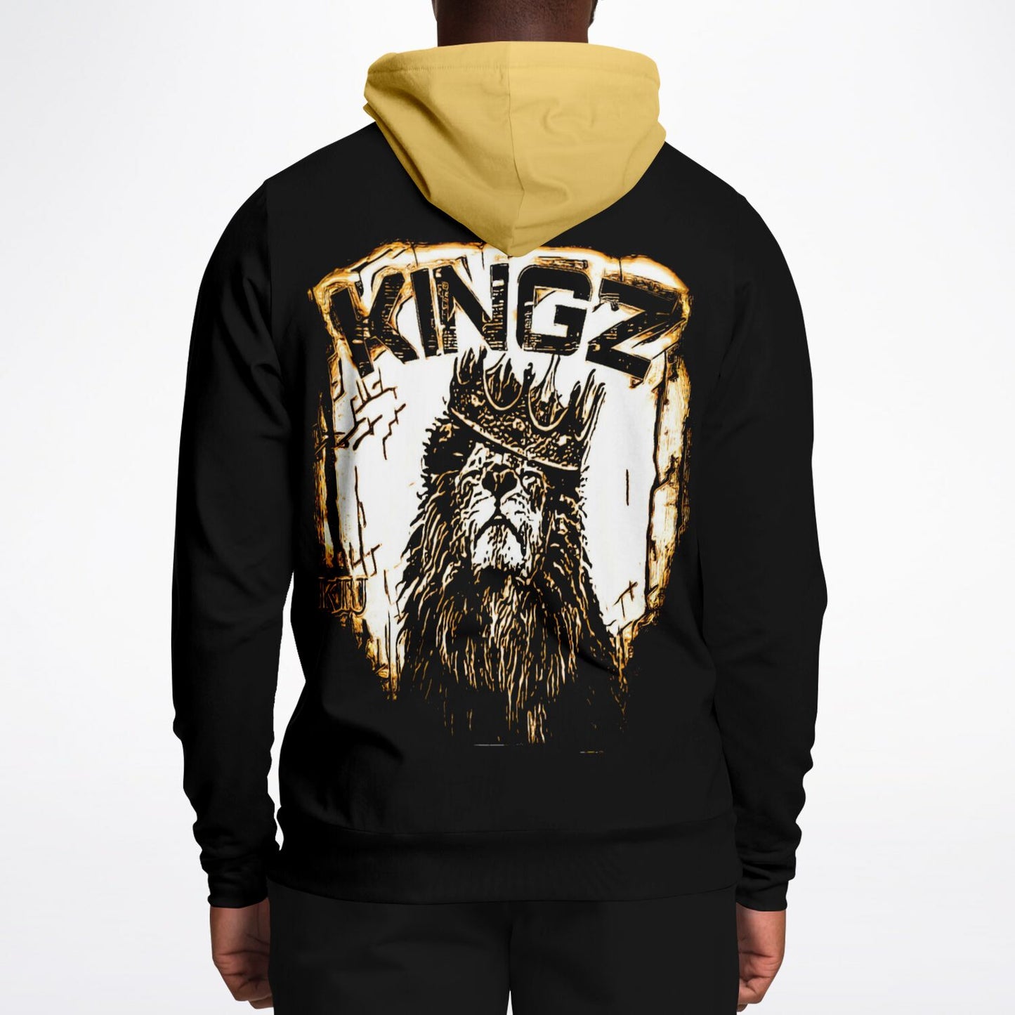 KINGZ 01-01 Men's Designer Athletic Pullover Hoodie