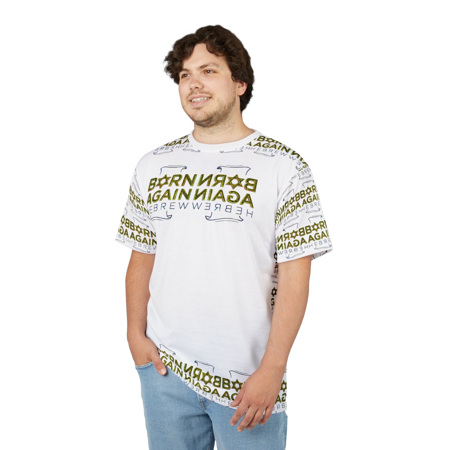 Born Again Hebrew 01-01 Designer Unisex T-shirt