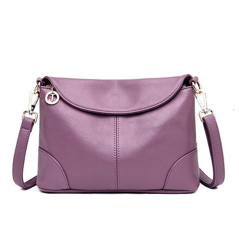 Crossbody Soft Leather Small Square Bag