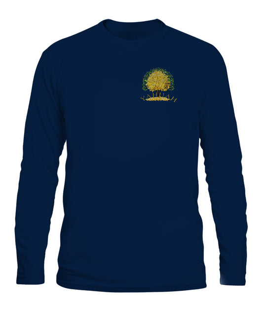 Yahuah-Tree of Life 03-02 Designer Comfort Colors Unisex Garment-dyed Long Sleeve T-shirt
