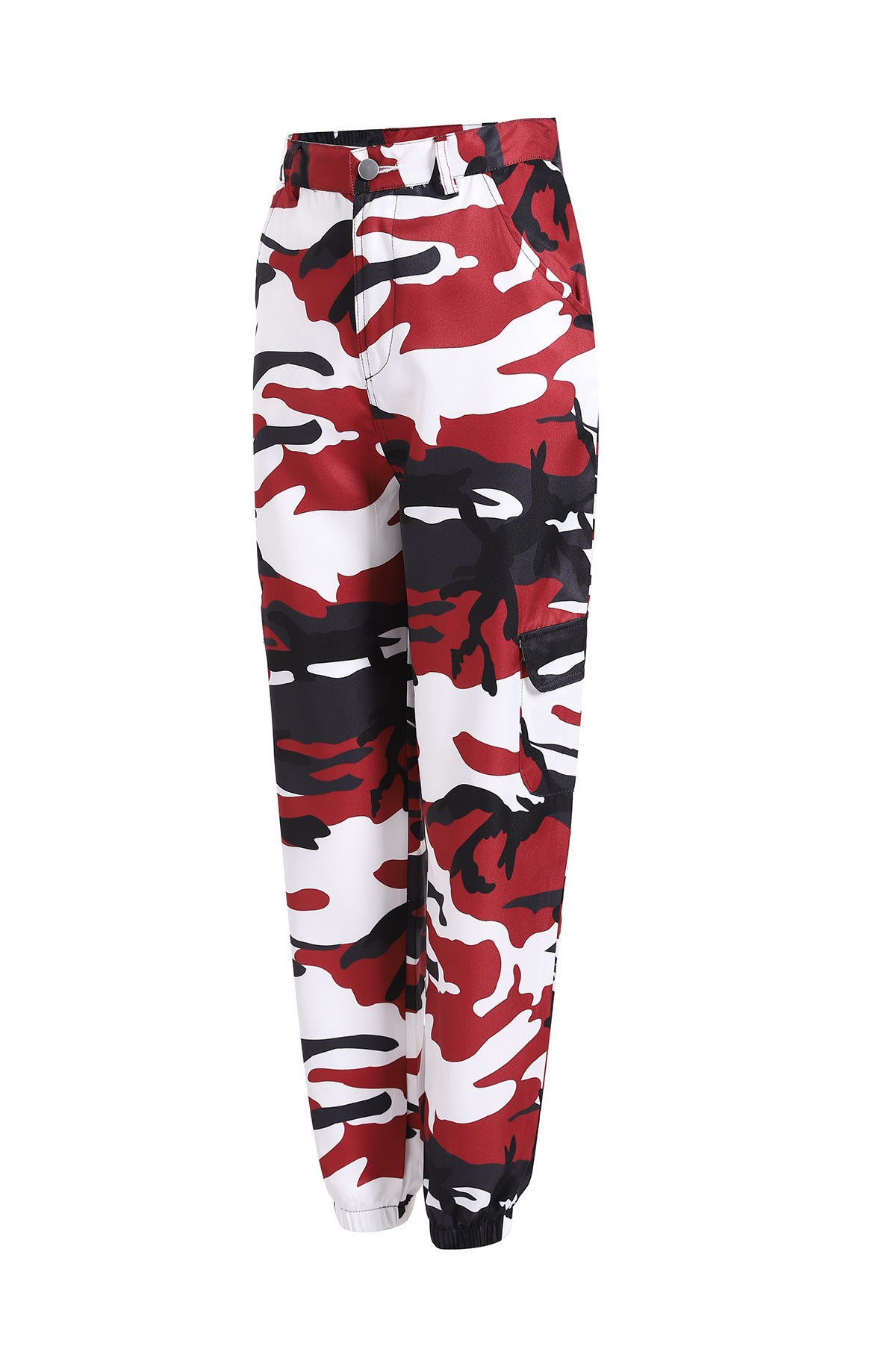 Women's Camouflage Print Cargo Sweatpants (9 colors)