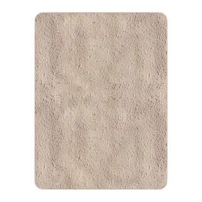 Illustrated Truth 02-02 "All You Need is Love" Cozy Tan Sherpa Blanket