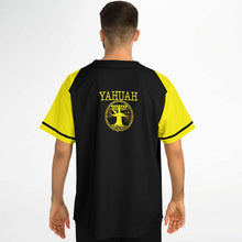 Cargar imagen en el visor de la galería, Yahuah-Tree of Life 02-01 Camiseta de béisbol unisex de diseñador 