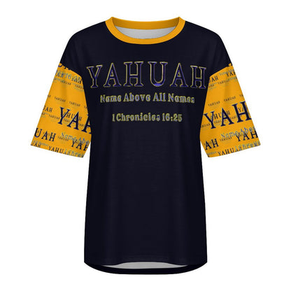 Yahuah-Name Above All Names 02-01 Half Sleeve Cotton Unisex T-shirt