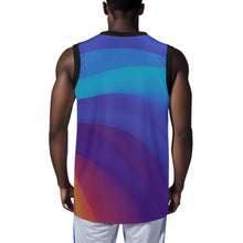 Cargar imagen en el visor de la galería, Yahuah-Tree of Life 01 Royal Camiseta de baloncesto con cuello en V de diseñador para hombre 