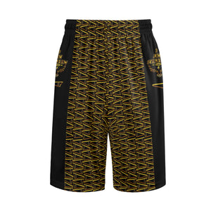 BREWZ Elected Pantalones cortos de baloncesto de malla de diseñador para hombre