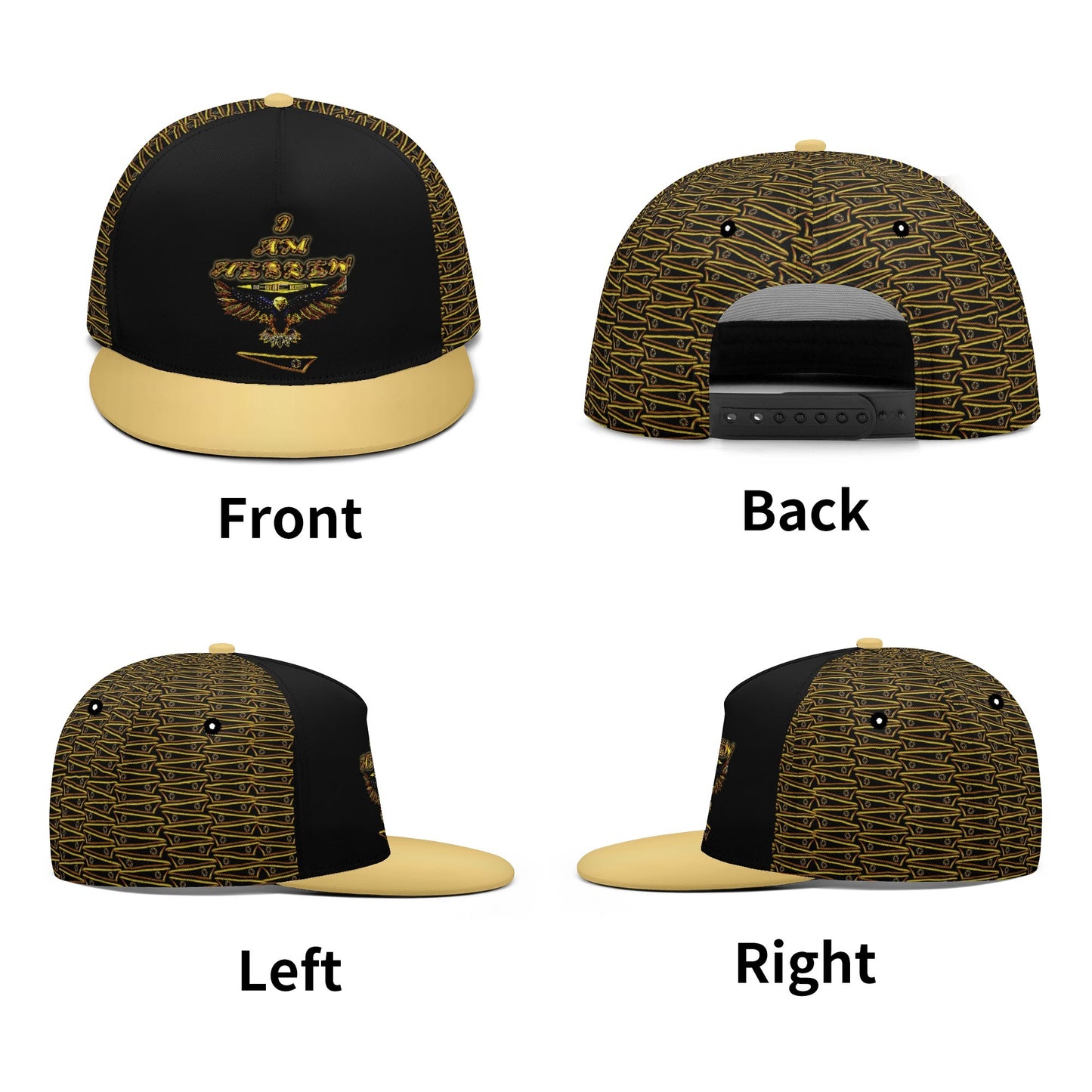 BREWZ Elected Designer Flat Brim Baseball Cap