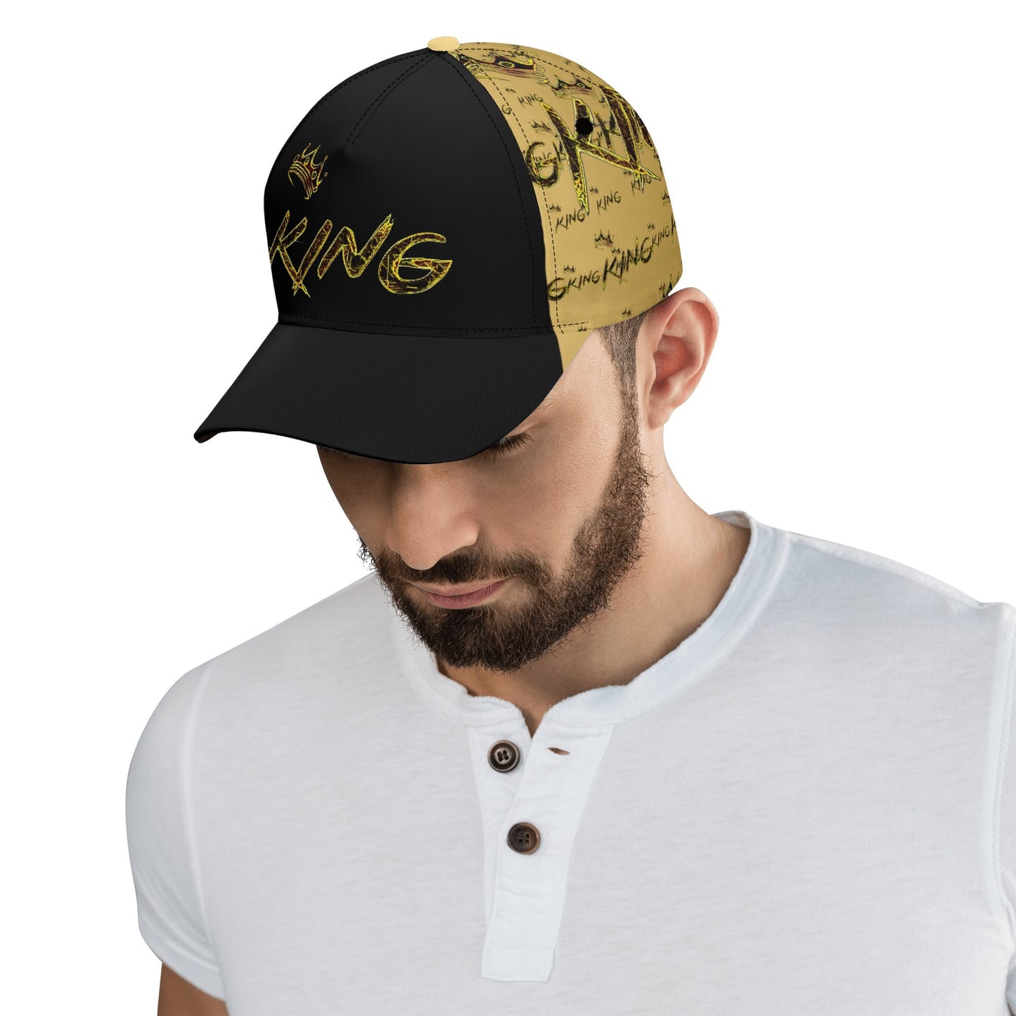 KING 01-01 Men's Designer Curved Brim Baseball Cap