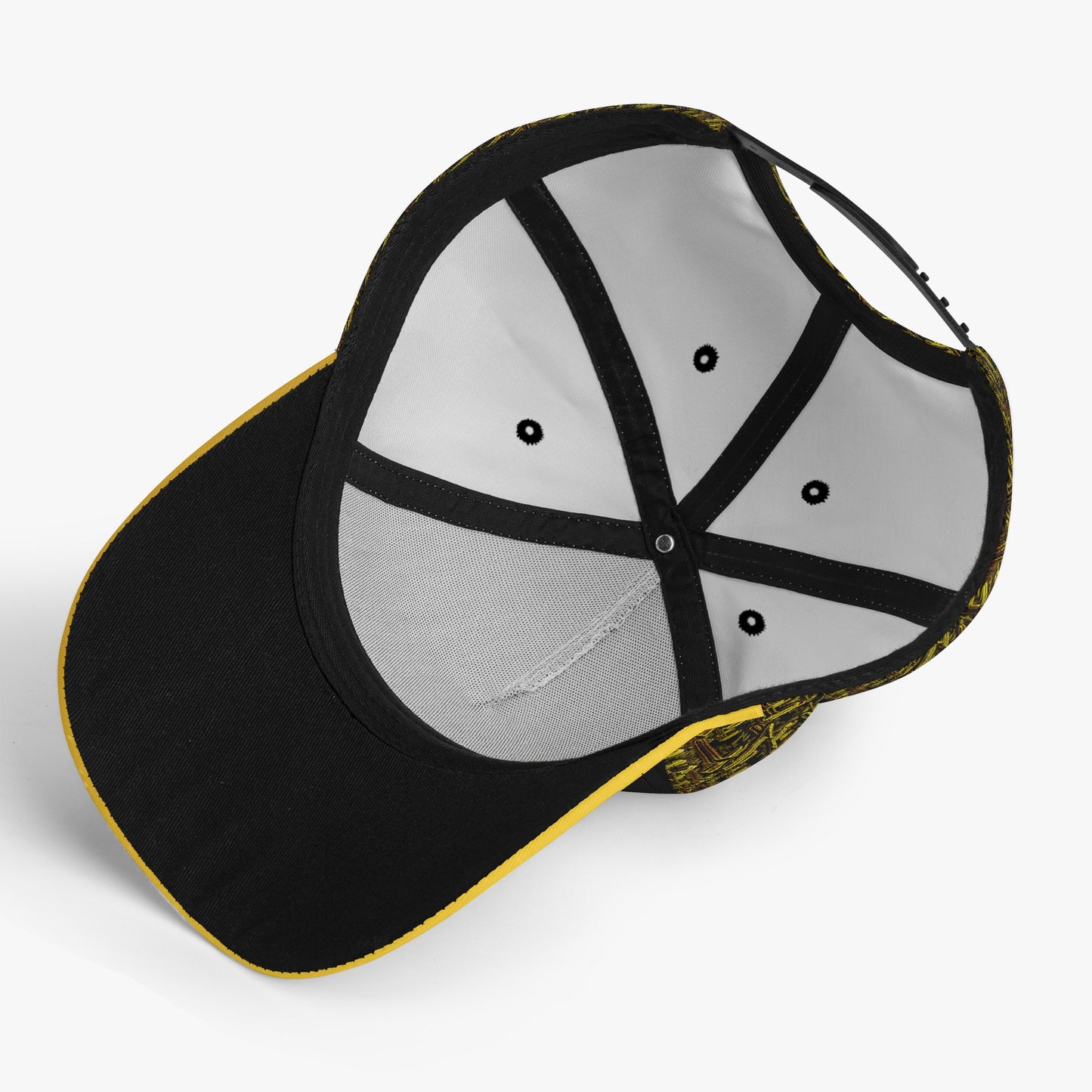 Yahuah Logo 01-01 Designer Curved Brim Baseball Cap