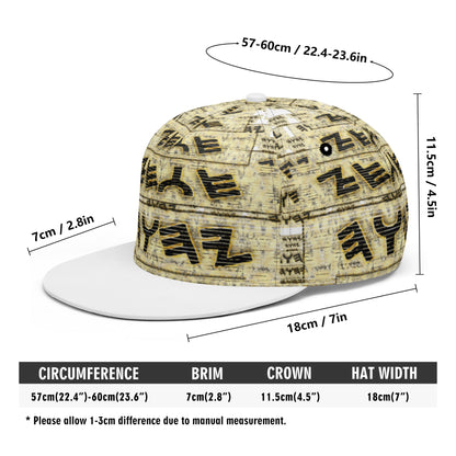 Tetragrammaton Tiling (01): Maximalist Monarchy | Snapback Cap