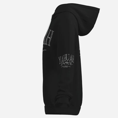 Yahuah: Name Above All Names (01-01) | Women's Premium Drop Shoulder Hoodie