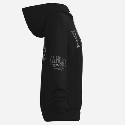 Yahuah: Name Above All Names (01-01) | Women's Premium Drop Shoulder Hoodie