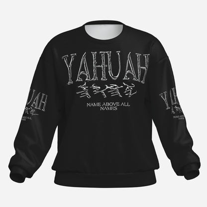 Yahuah-Name Above All Names 01-01 Ladies Designer Sweatshirt