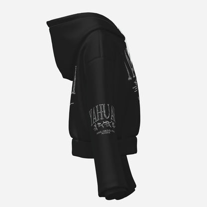 Yahuah-Name Above All Names 01-01 Cropped Drop Shoulder Hoodie