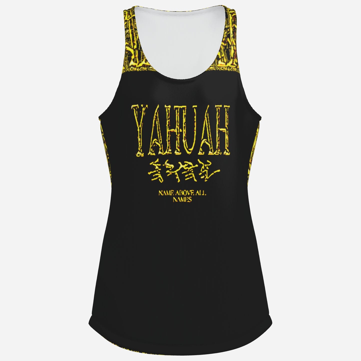 Yahuah-Name Above All Names 01-02 Men's Designer Drop Armhole Tank Top