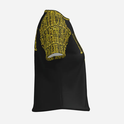 Yahuah: Name Above All Names (01-02) | Slim Fit Raglan Crop Top