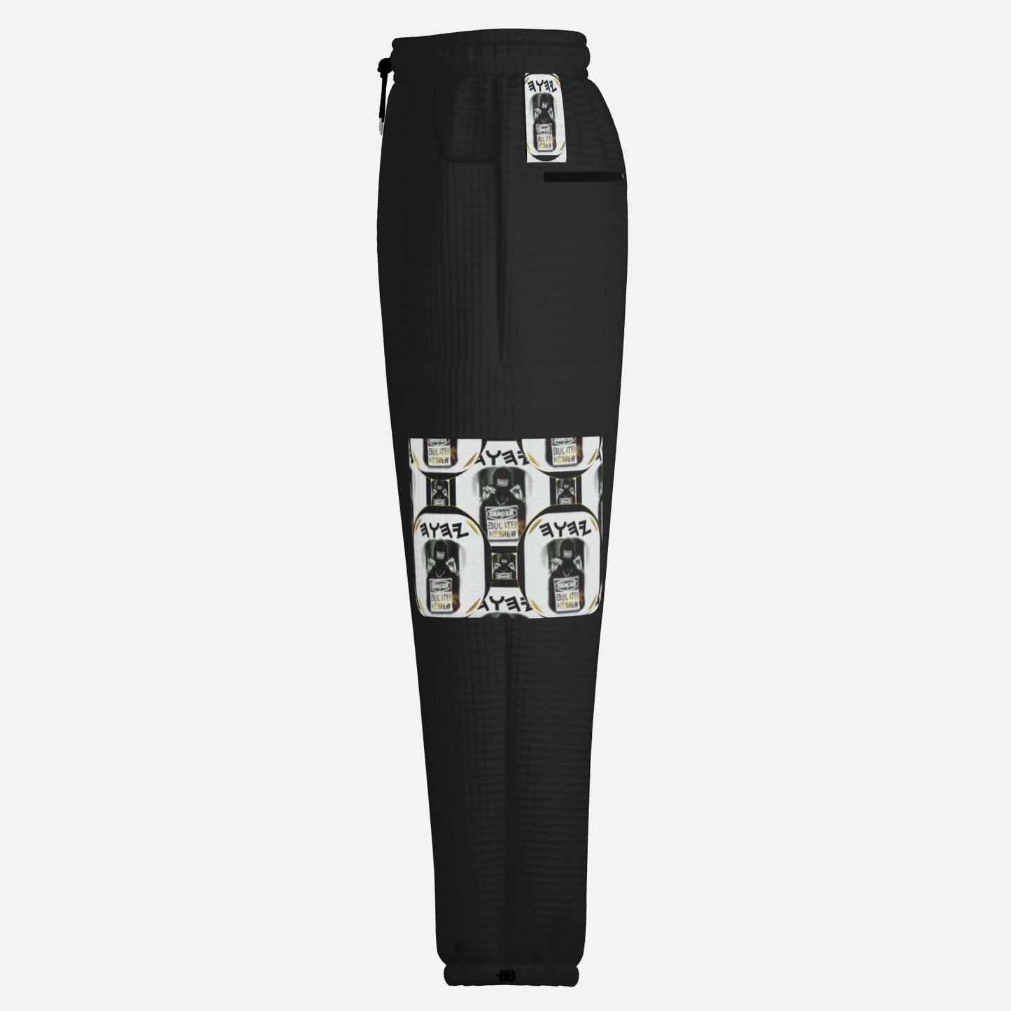 Educated Hebrew 01-01 Men's Designer Lantern Cargo Joggers