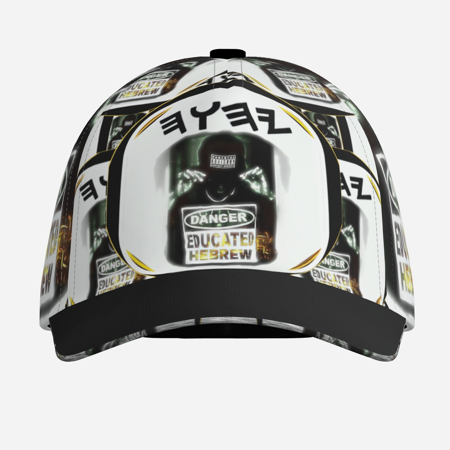 Educated Hebrew 01-01 Designer Peaked Baseball Cap