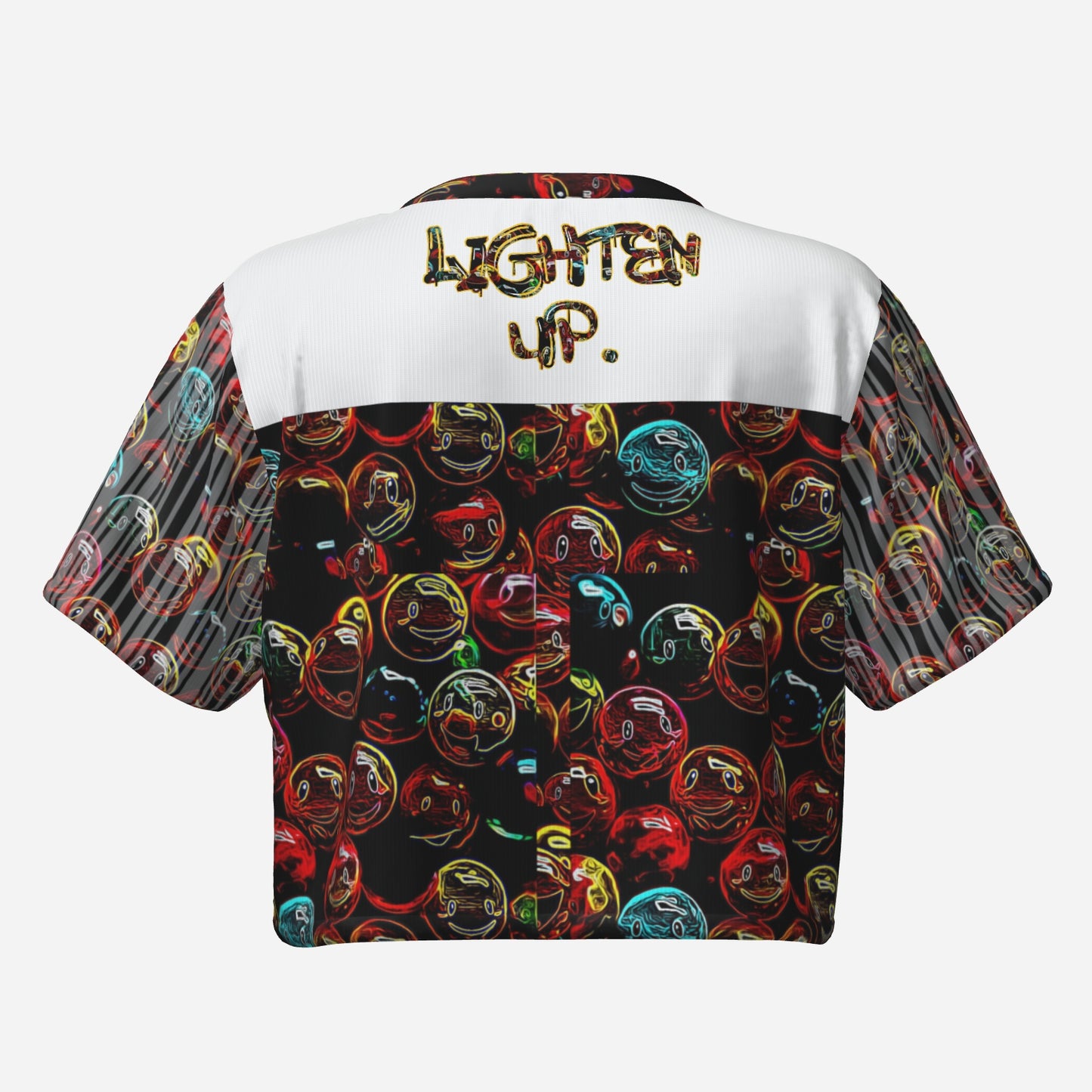 Outspoken Designs 01-01 "Lighten Up" Designer Cropped T-shirt