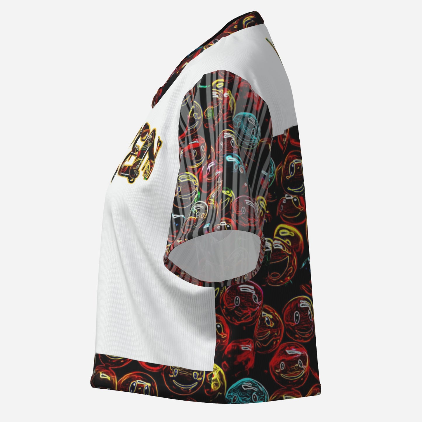 Outspoken Designs 01-01 "Lighten Up" Designer Cropped T-shirt