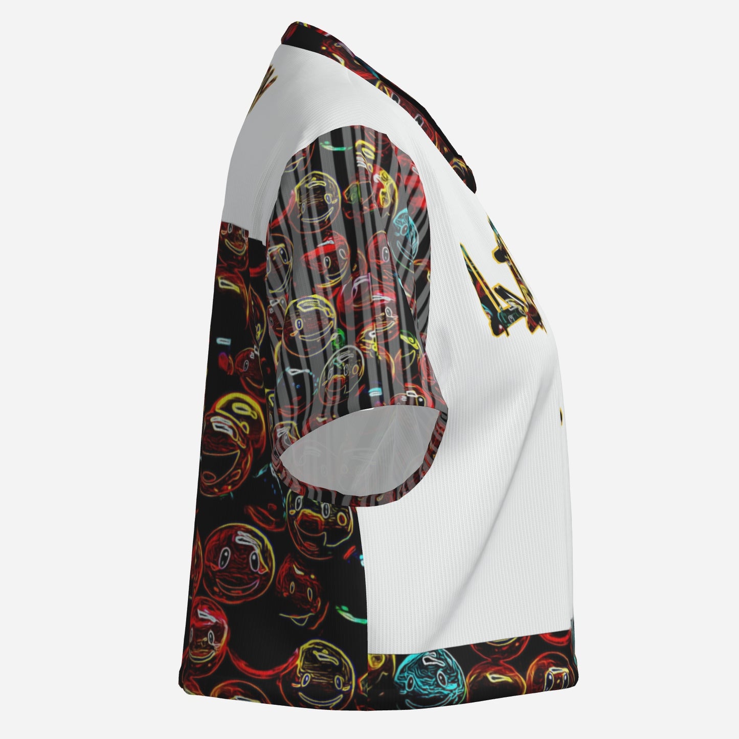 Outspoken Designs 01-01 "Lighten Up" Designer Cropped T-shirt