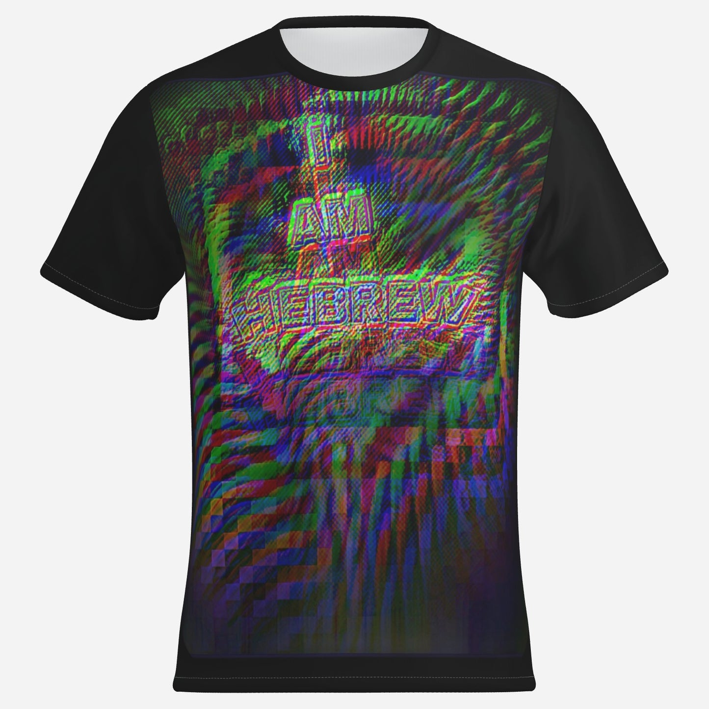 I AM HEBREW 01 Men's Designer Imitation Cotton T-shirt