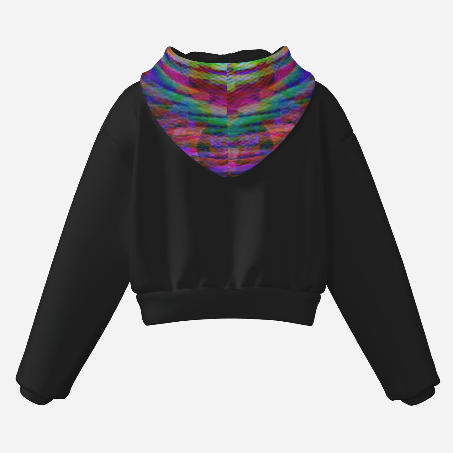 I AM HEBREW 01 Designer Cropped Hoodie