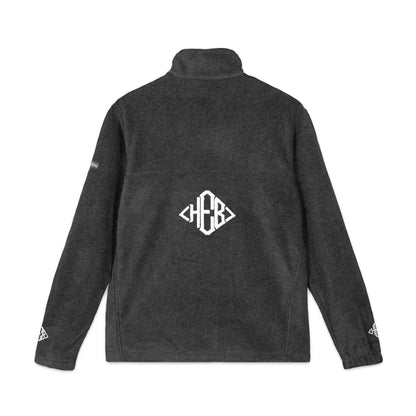 Hebrews 01-03 Designer Columbia Embroidered Unisex Fleece Track Jacket (3 colors)