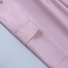 Cargar imagen en el visor de la galería, Y2K Pantalones cortavientos cargo de pierna ancha de color liso para mujer (5 colores)