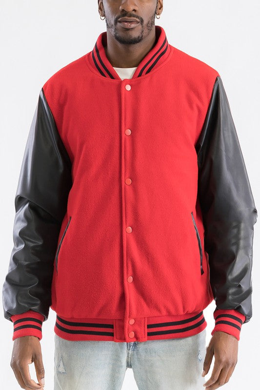 Melton Lettermans Varsity Jacket (9 colors)