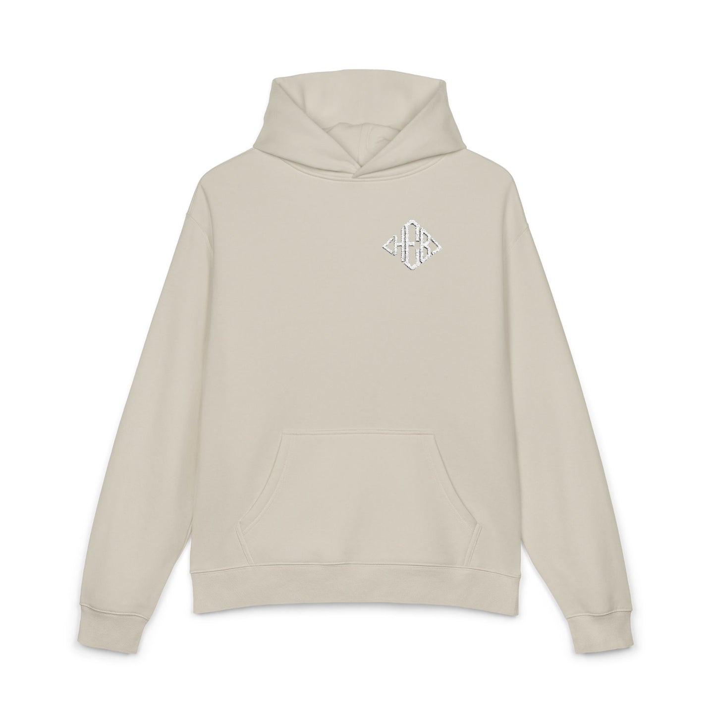 Hebrews 01-02 Designer AS Colour Embroidered Relaxed Unisex Hoodie (9 colors)