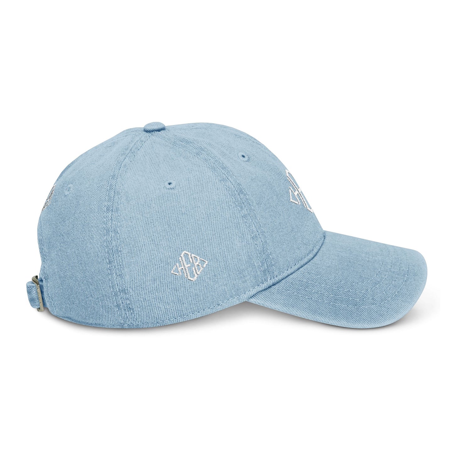Hebrews 01-02 Designer OTTO CAP Embroidered Denim Hat (3 colors)