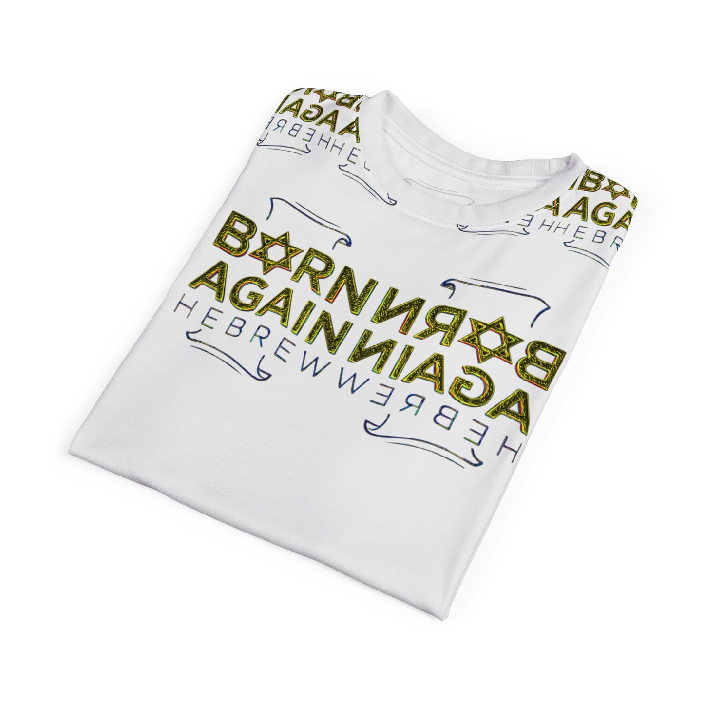 Born Again Hebrew 01-01 Designer Unisex T-shirt