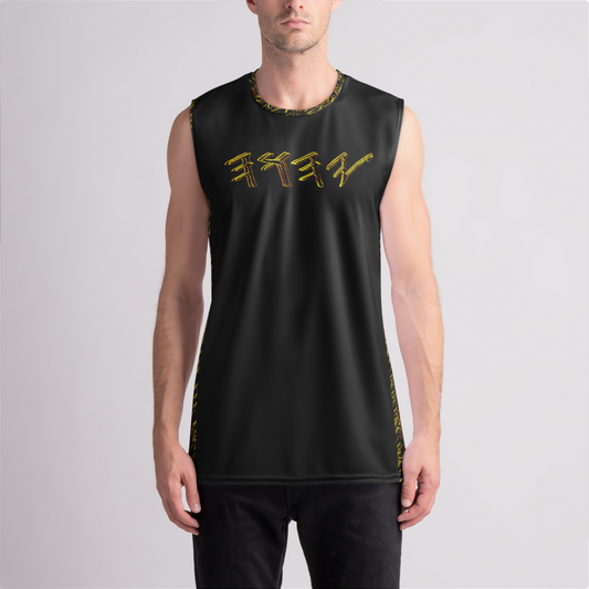 Yahuah Logo 01-01 Men's Designer Muscle Tank