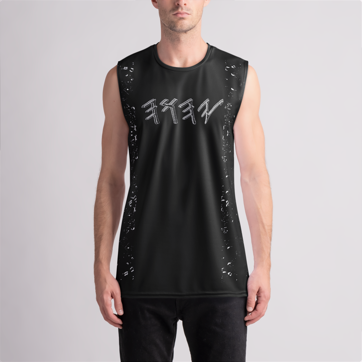 Yahuah Logo 01-01 Men's Designer Muscle Tank