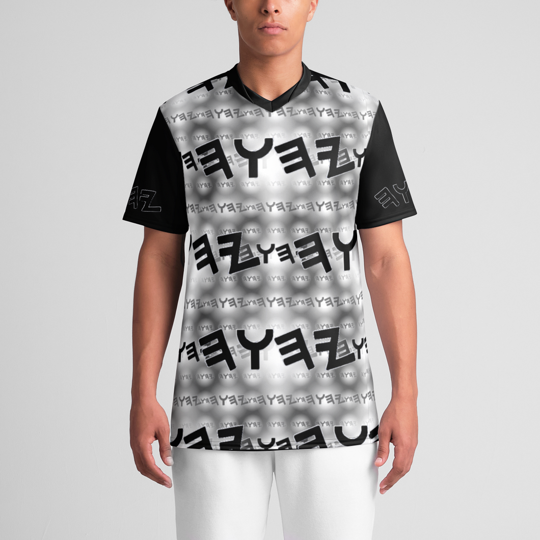 Most High God - Yahuah 01-01 Black Men's Designer Soccer Jersey