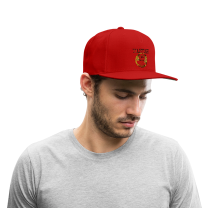 Yahuah Yahusha 04 Designer Sport-Tek Yupoong Snapback Baseball Cap (5 colors) - red