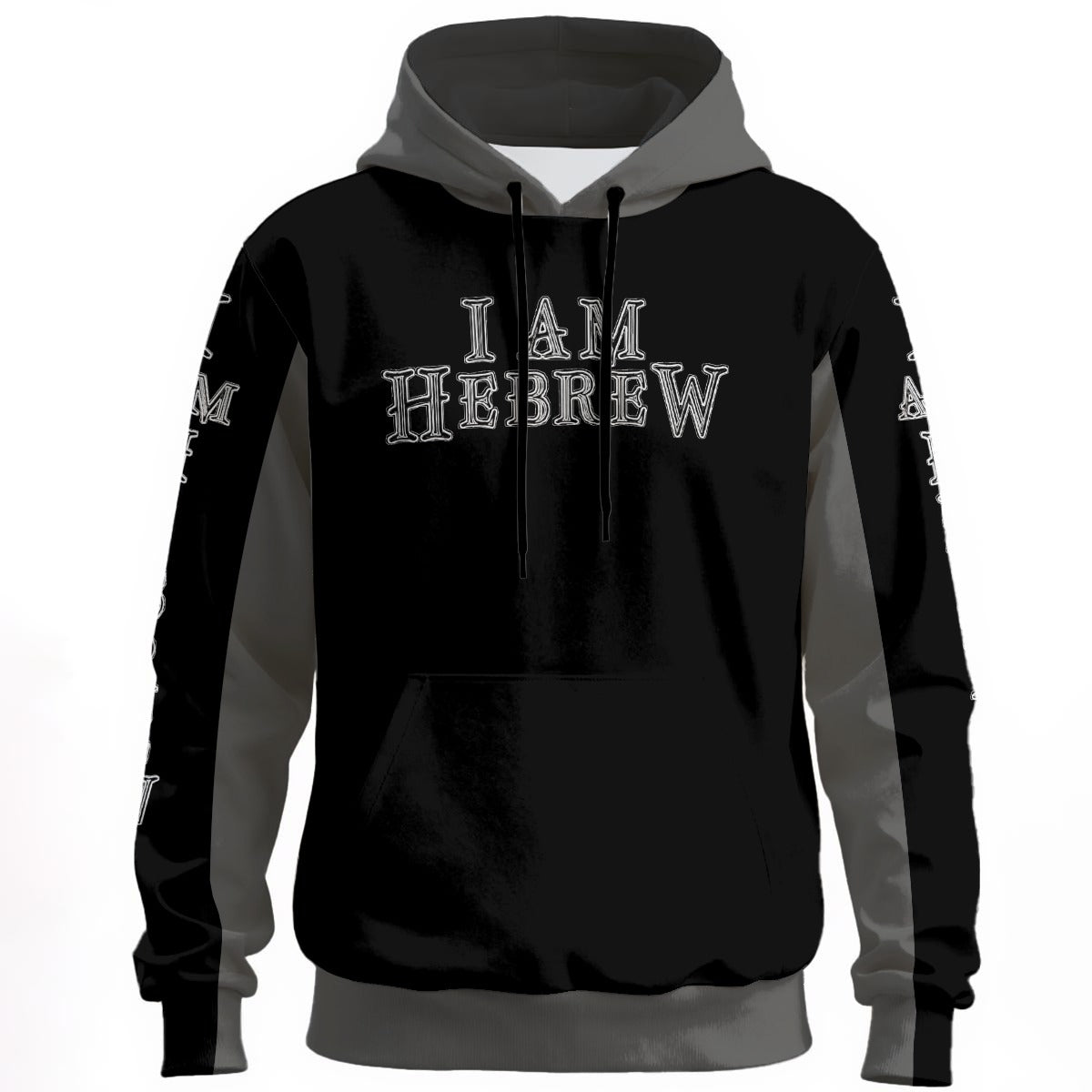 I AM HEBREW 02-02 Designer Unisex Cotton Hoodie