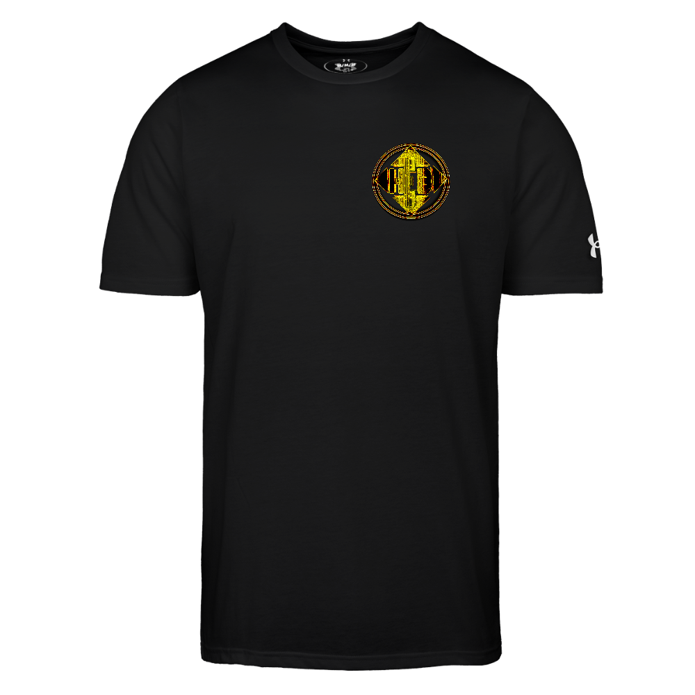 Hebrew World 02-01 Designer Under Armour Men's Athletic 2.0 T-shirt (4 colors) - black