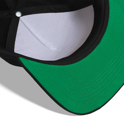 Yahuah-Tree of Life 02-01 Designer Sport-Tek Yupoong Snapback Baseball Cap - black