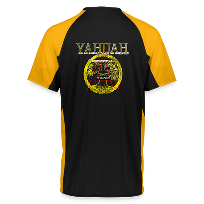 A-Team 01-01 Designer Augusta Sportswear Unisex Cutter Jersey (16 colors) - black/gold