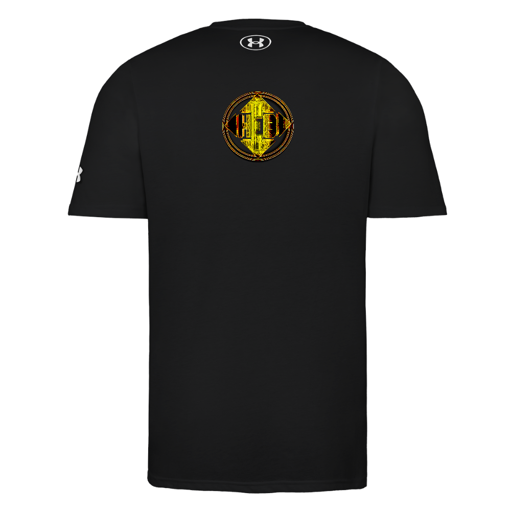 Hebrew World 02-01 Designer Under Armour Men's Athletic 2.0 T-shirt (4 colors) - black