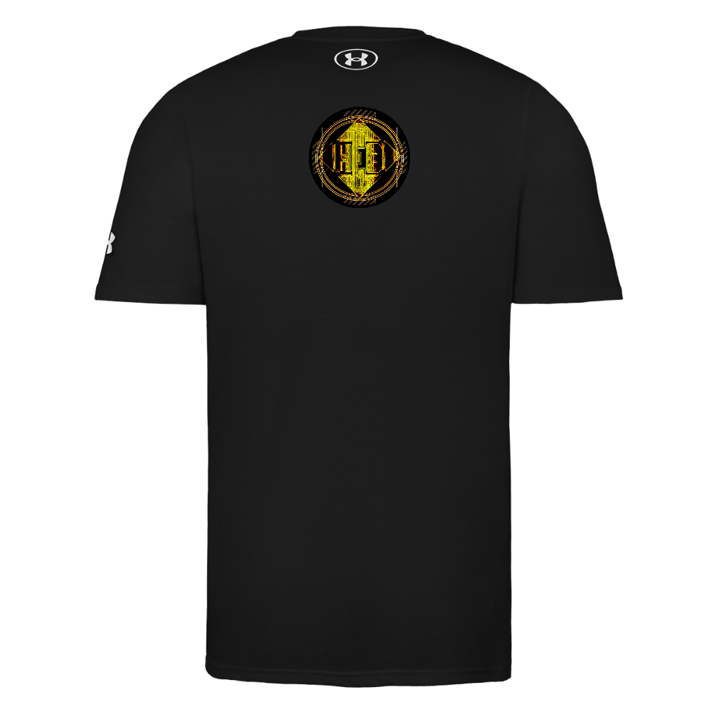 Hebrew World 02-01 Designer Under Armour Men's Athletic 2.0 T-shirt (4 colors) - black