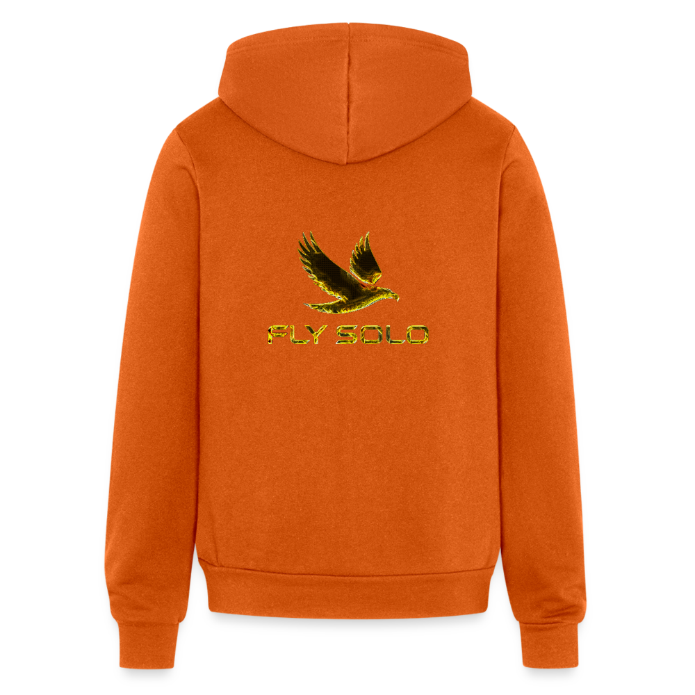 Outspoken Designs 03-01 "Fly Solo" Designer Bella + Canvas Unisex Full Zip Hoodie - autumn