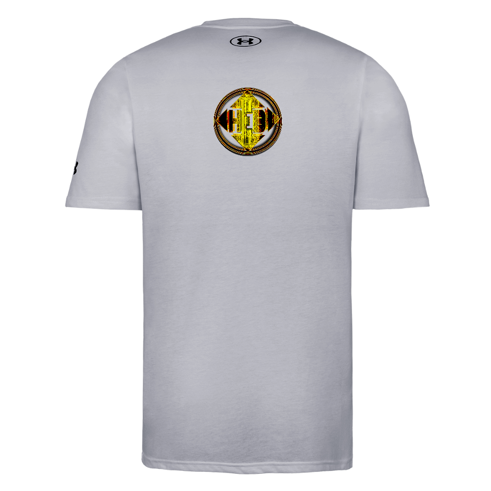 Hebrew World 02-01 Designer Under Armour Men's Athletic 2.0 T-shirt (4 colors) - gray