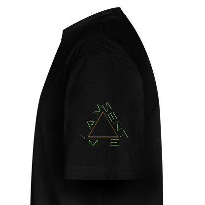 I AM SENT ME 01 Designer Shaka Wear Men's Oversized Heavyweight T-shirt (9 colors) - black