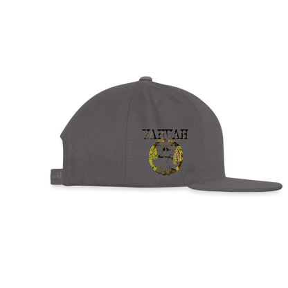 Yahuah Yahusha 04 Designer Sport-Tek Yupoong Snapback Baseball Cap (5 colors) - dark grey