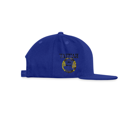 Yahuah Yahusha 04 Designer Sport-Tek Yupoong Snapback Baseball Cap (5 colors) - royal blue